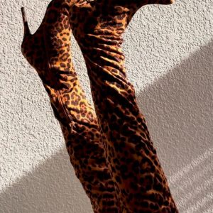 Animal Print Boots
