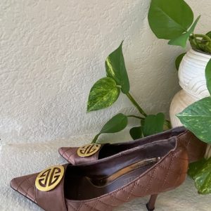 Gold Medallion Shoes