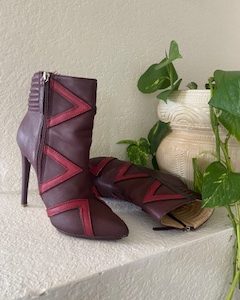 GX Burgundy Booties